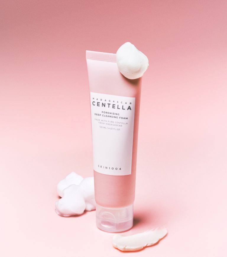 فوم شستشو کوچک کننده منافذ و تسکین دهنده سنتلا